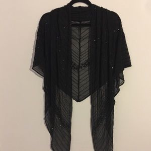 Evening Embellished Shawl